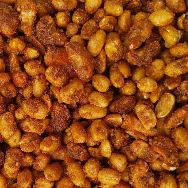 Noix de cajou au miel et cacahuètes avec sel de mer