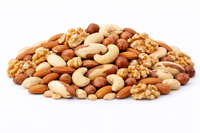 Mélange de noix crues